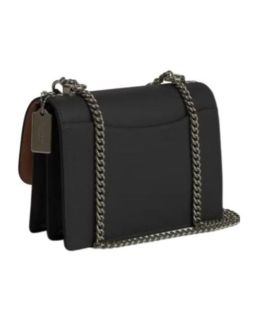 COACH Black Adjustable Shoulder Bag