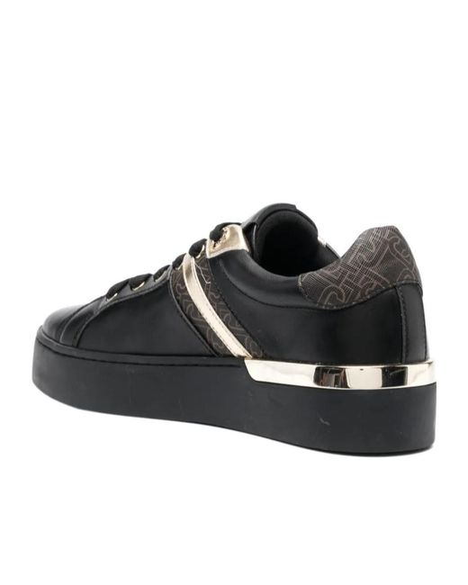 Liu Jo Black Silvia 68 High-Top Sneakers