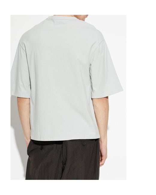 Officine Generale White Officine Générale Riham Oversized T-Shirt for men