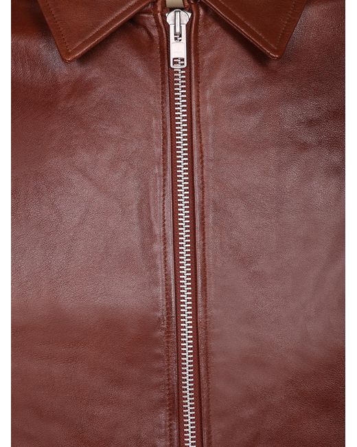 sunflower Red Zip-Up Jacket for men