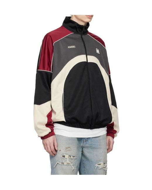 Amiri Gray Zipped Track Jacket for men