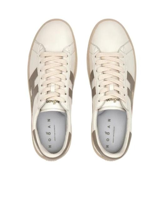 Hogan White Cool Low-Top Sneakers for men