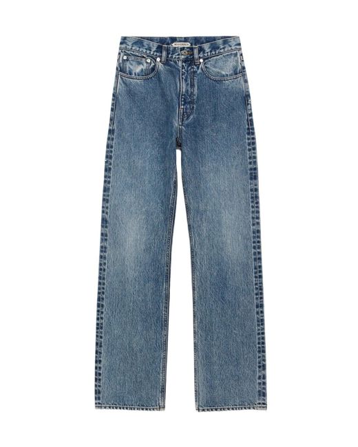 J.W. Anderson Blue Jw Anderson Straight Leg Jeans for men