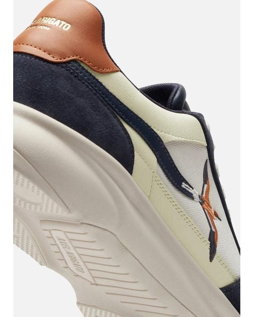 Axel Arigato Blue Embroidered Low-Top Sneakers for men