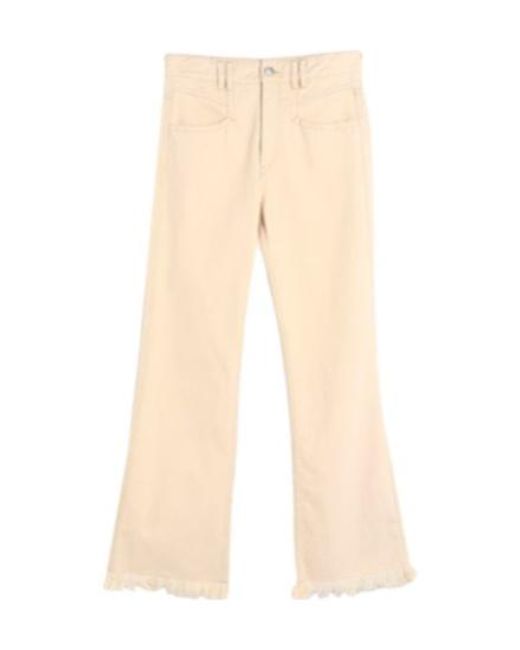 Isabel Marant Natural Denim Trousers