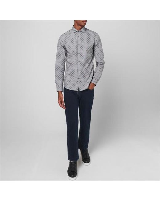 Emporio Armani Blue Logo Jeans for men