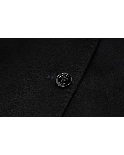 Max Mara Black Lapel Coat