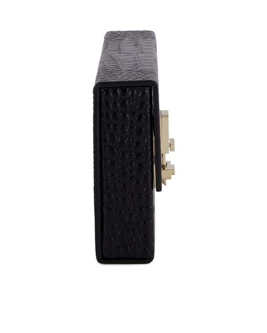 Tom Ford Black Embossed Box Pouch