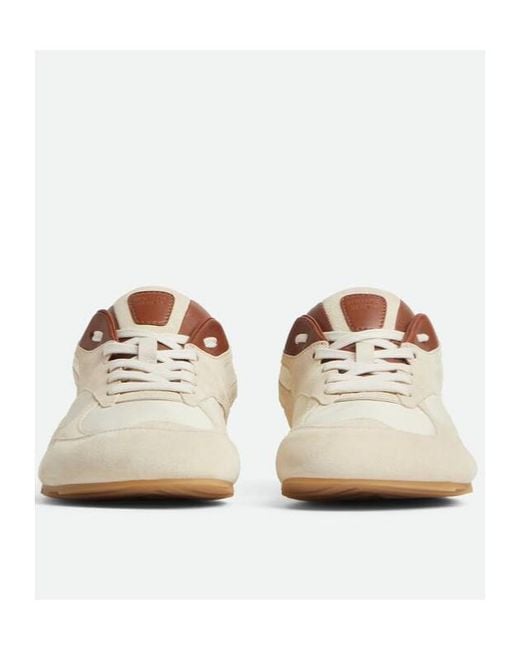 Bottega Veneta White Orbit Flash Sneakers