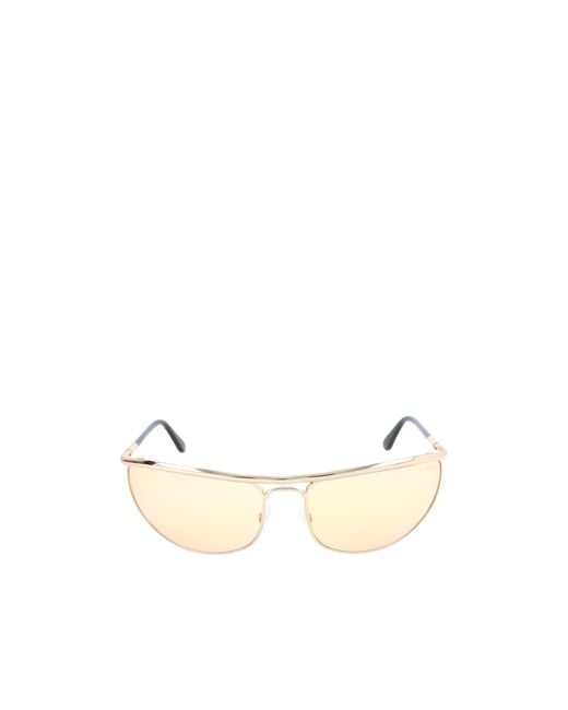 Tom Ford Natural Geometric Sunglasses for men