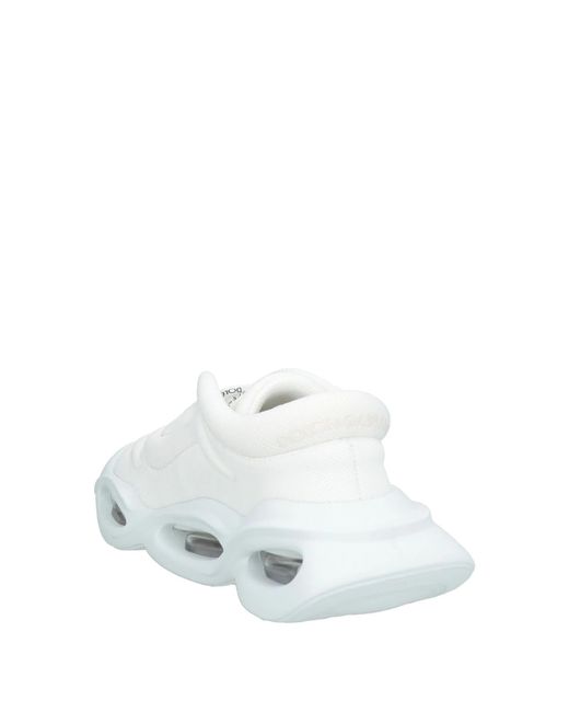 Dolce & Gabbana White Solid Color Sneakers