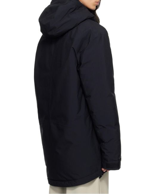MM6 MAISON MARGIELA X SALOMON Blue Zipped Drawstring Jacket
