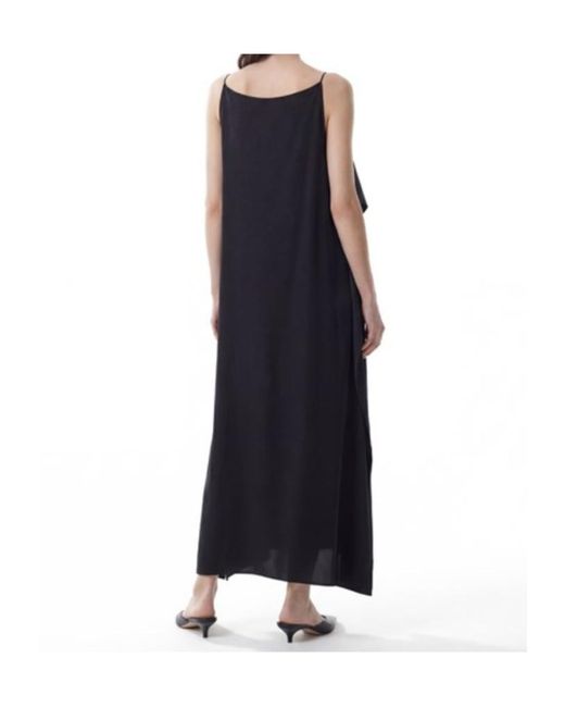 The Row Black Kilo Draped Dress