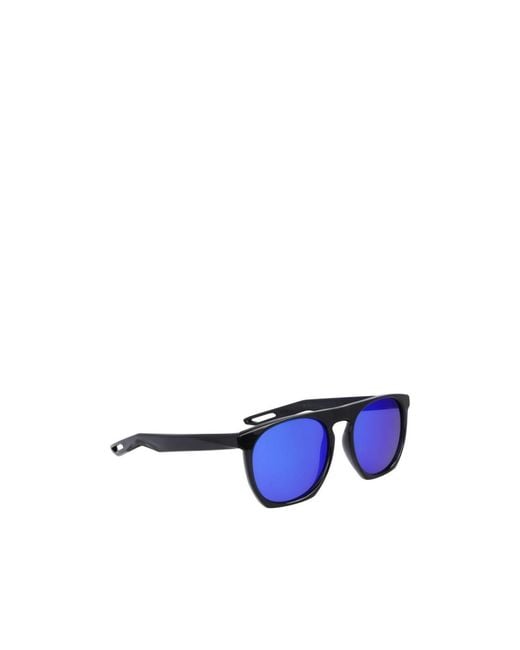 Nike Blue Geometric Sunglasses for men