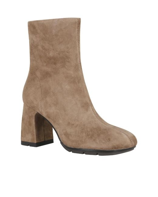 Ash Brown 85Mm Zip Boots