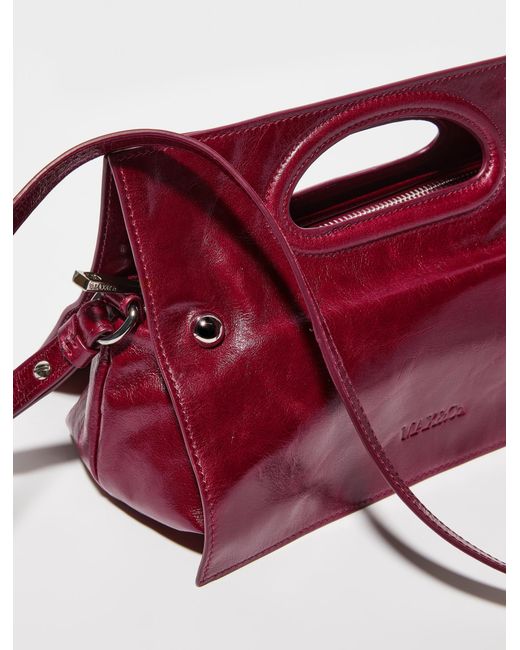 MAX&Co. Red Logo Shoulder Bag