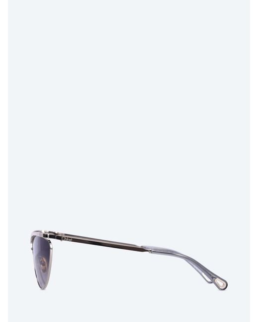 Chloé Purple Full Frame Sunglasses