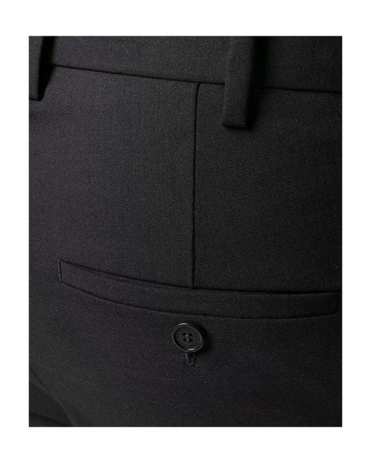 Neil Barrett Black Logo Casual Pants for men