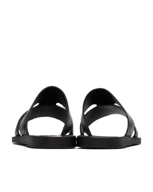Ancient Greek Sandals White Classic Slip-On Sandals