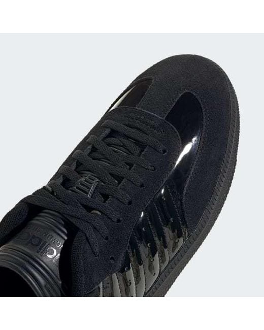 Adidas Originals Black X Dingyun Zhang Samba Sneakers for men