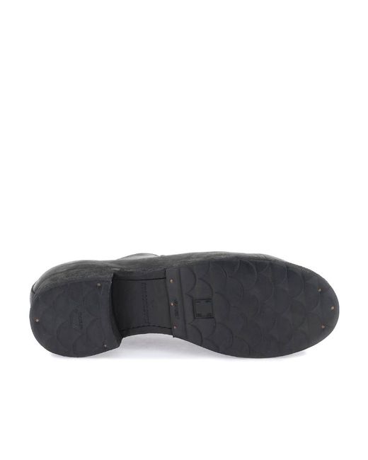 Guidi Black Lacing Business Casual Shoes for men
