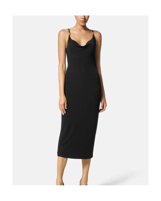 Versace Black Day Evening Dress