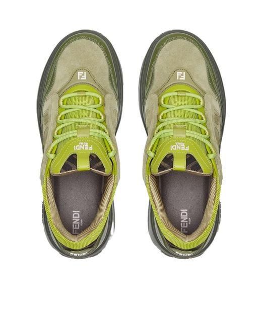 Fendi Green Force Sneakers for men