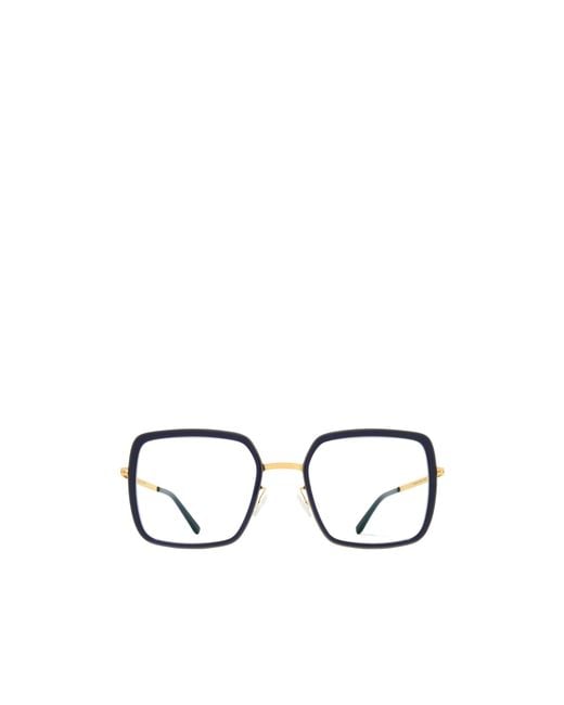 Mykita Metallic Rectangular Flat Mirror for men