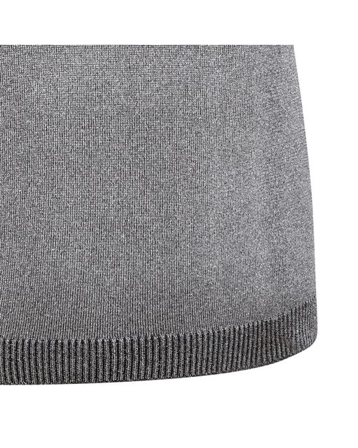 Missoni Gray Ribbed Tank Knitted Top