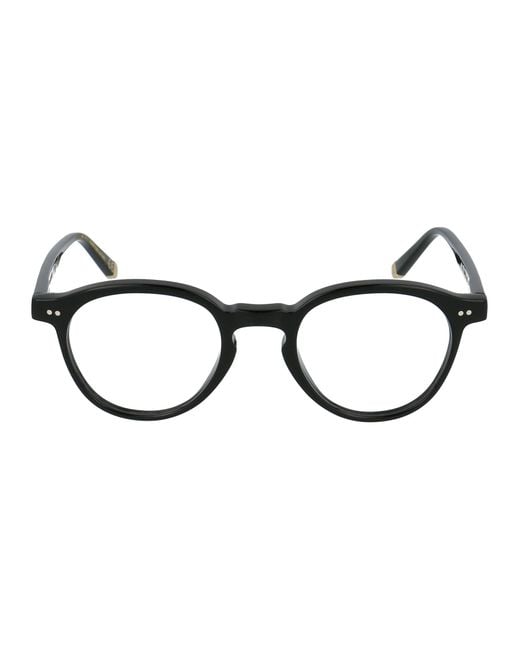 Retrosuperfuture Brown Round Frame Glasses for men