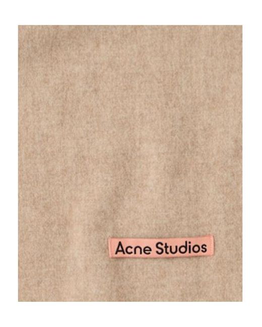 Acne Natural Canada Wool Scarf