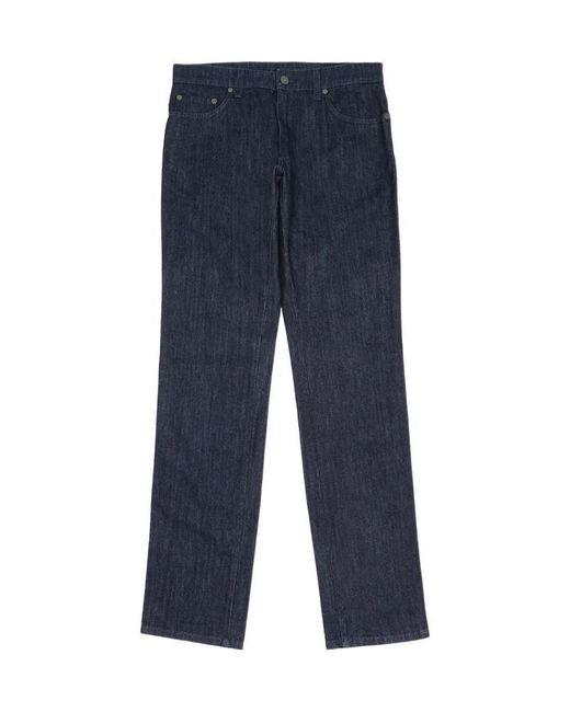 Ferragamo Blue Straight Jeans for men