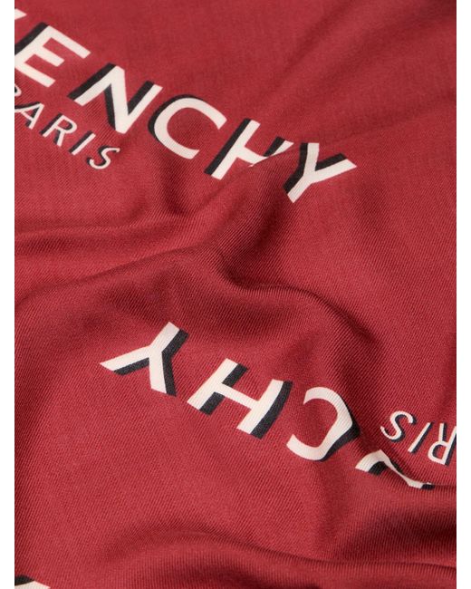 Givenchy Red Shadow Stole