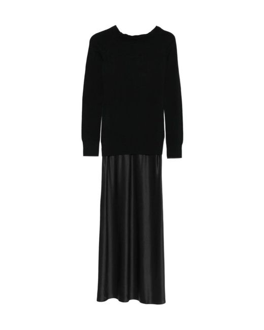 Christopher Esber Black Shoulderless Monument Dress