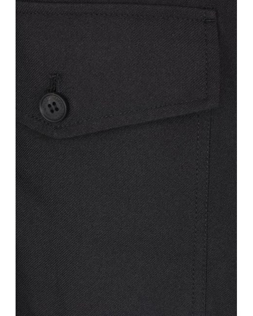 Comme des Garçons Blue Homme Long-Sleeved Zip-Up Jacket for men
