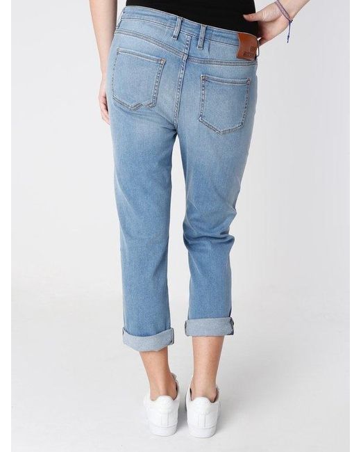 Moschino Blue Printed Jeans