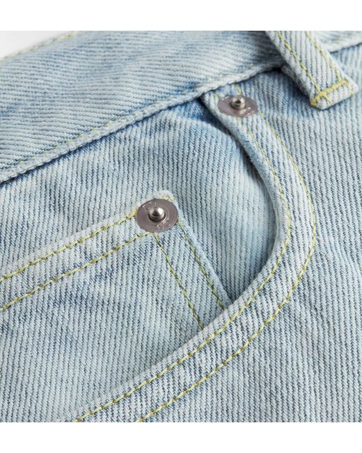 Dior Blue Bootcut Jeans for men