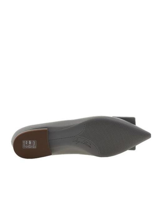 Roger Vivier Gray Pointed Flat Shoes