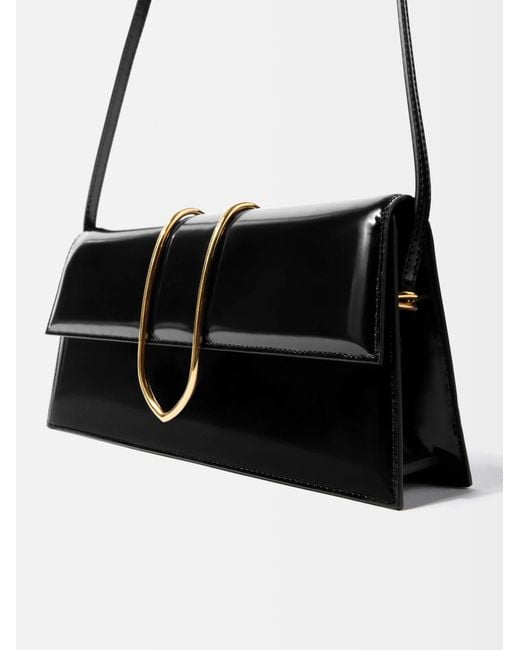 Jacquemus Black The Long Bambino Flap Bag