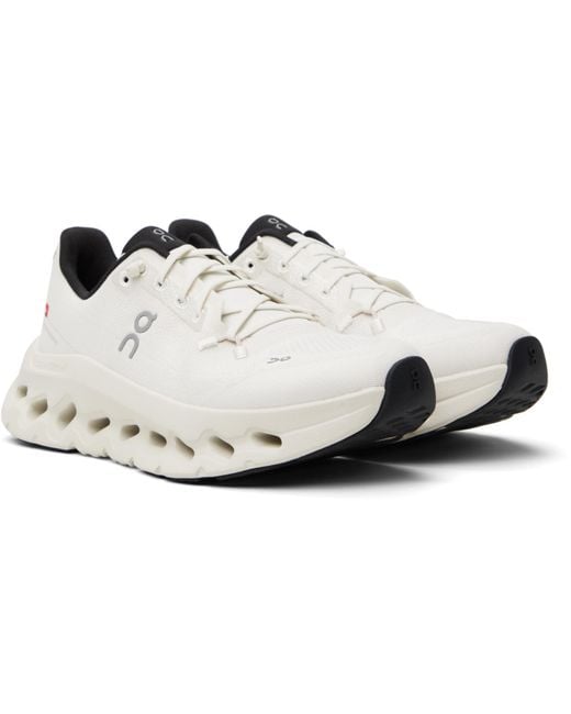 On Shoes White Cloudtilt Lace-Up Sneakers
