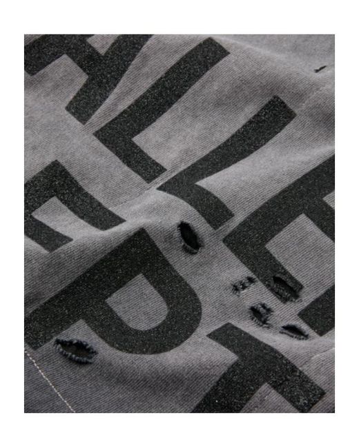 GALLERY DEPT. Gray Crew Neck T-Shirt for men