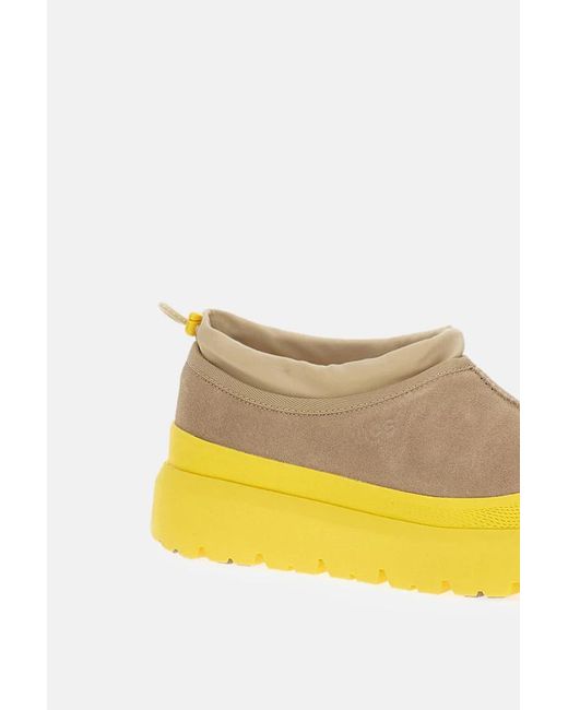 Ugg Yellow Tasman Weather Hybrid Slip-On Loafers for men