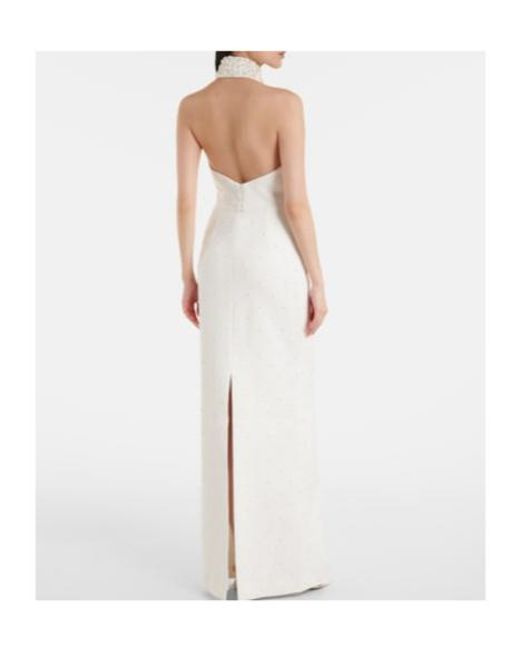 Rebecca Vallance White Bridal La Peregrina Crepe Gown