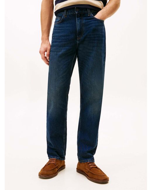 Tommy Hilfiger Blue Belt Loop Denim Trousers for men