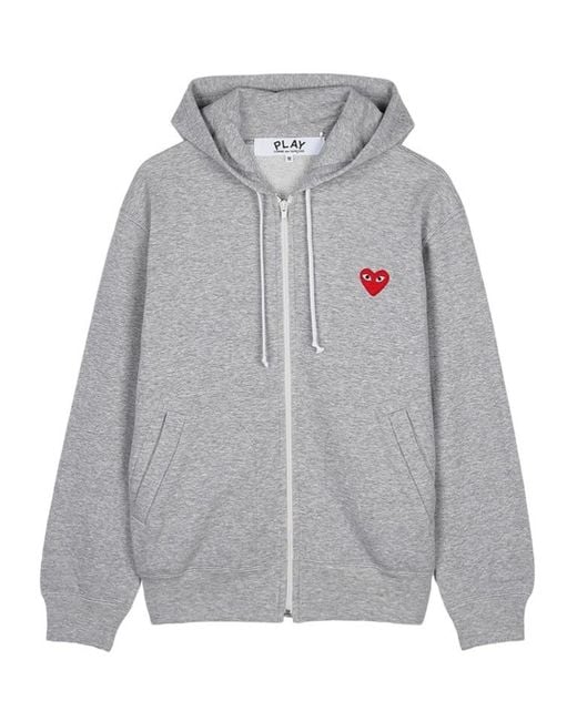 Comme des Garçons Gray Long-Sleeve Sweatshirt for men