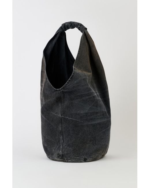 Our Legacy Black Drip Shoulder Bag