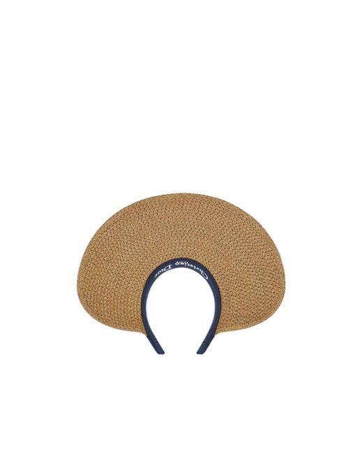 Dior Metallic Iviera D-Ocean Visor With Mitzah