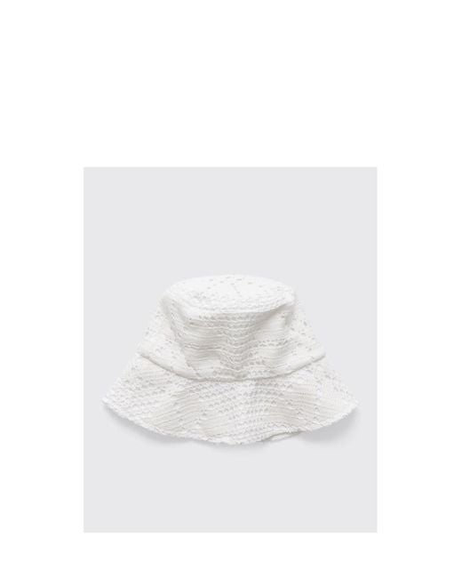 Comme des Garçons White Fisherman's Hat for men