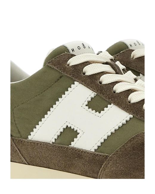 Hogan Green Sneakers Athletic