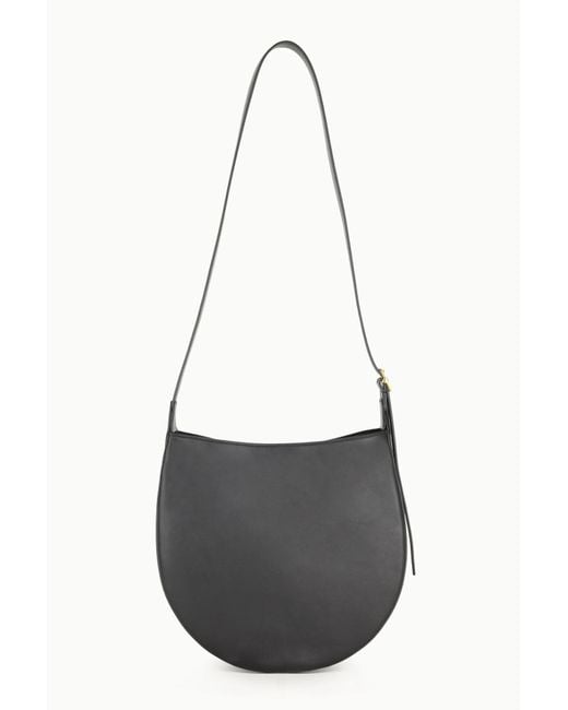 Officine Generale White Officine Générale Curved Flap Shoulder Bag